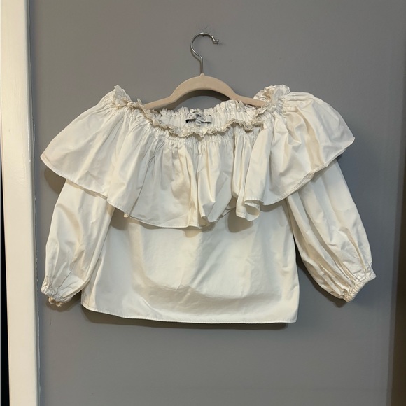 Alexis Barbie Off Shoulder Ruffle Top - Picture 6 of 8